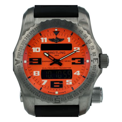 pre owned breitling emergency 2|Breitling emergency instructions.